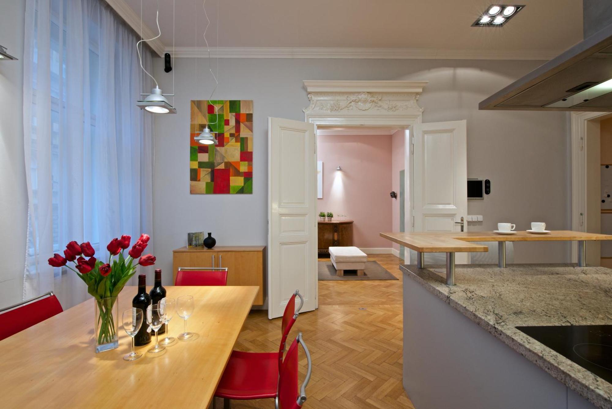 Holec Apartments Prag Zimmer foto