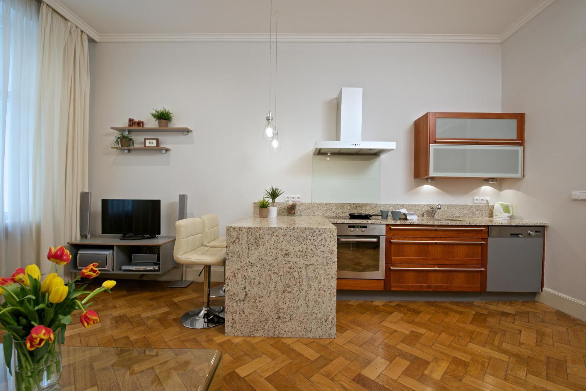 Holec Apartments Prag Zimmer foto